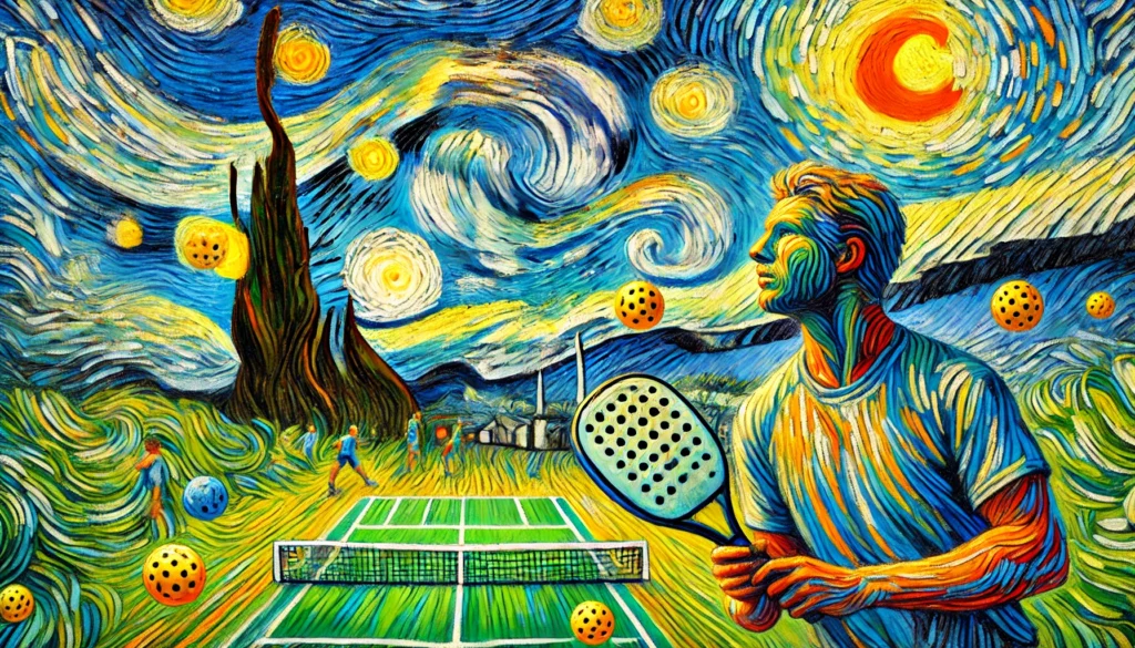 For the art and love of Pickleball